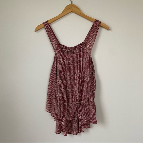 Intimately FP Go Lightly Gauze Smocked Cami Purple - Picture 4 of 7